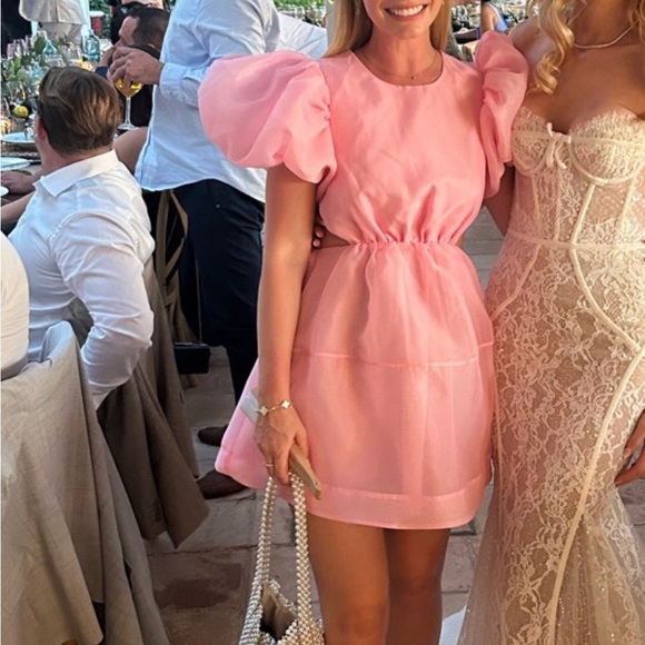 Aje Simplicity Cut Out Mini Dress - Picture 5 of 11